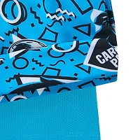 Short de bain doublé classique Chubbies bleu Carolina Panthers pour homme