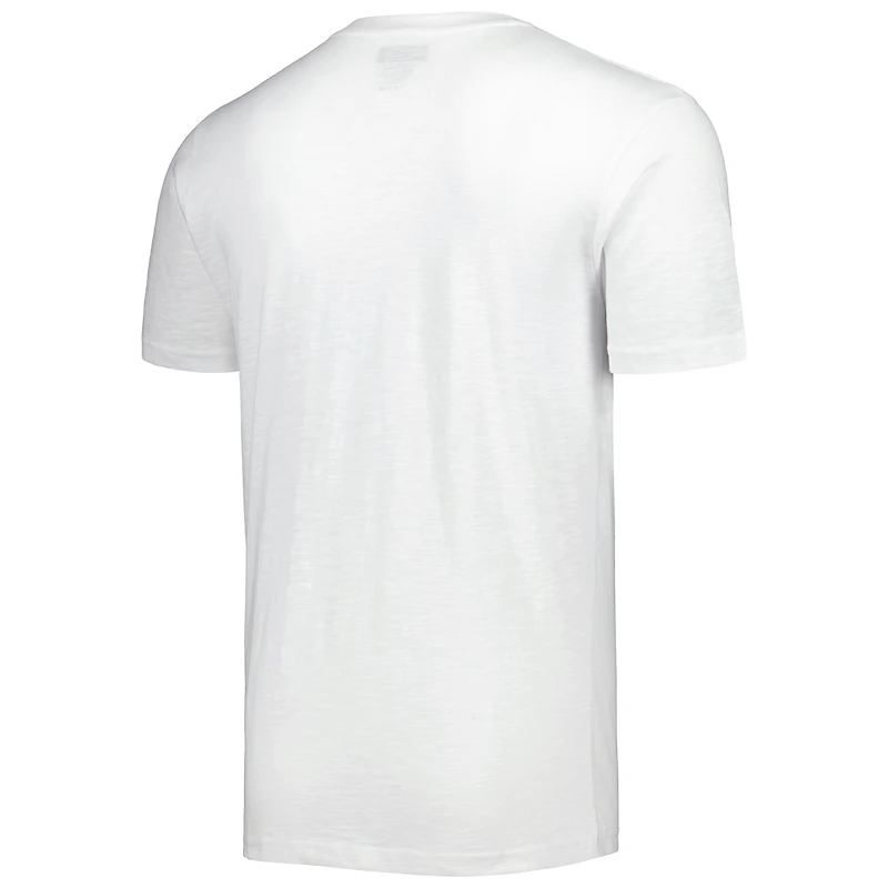 Men's Concepts Sport Charcoal/White Carolina Panthers Downfield T-Shirt & Shorts Sleep Set