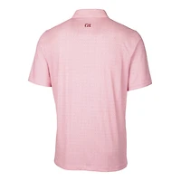 Polo extensible à imprimé double point Pike pour homme, modèle Cutter & Buck Cardinal Carolina Panthers, grande taille
