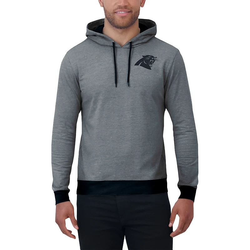 Sweat à capuche en tricot ton sur pour homme de la collection Darius Rucker Fanatics Black Carolina Panthers
