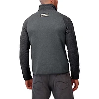 Veste zippée ton sur pour homme de la collection Darius Rucker Fanatics, motif Carolina Panthers noir