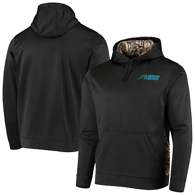 Dunbrooke Black/Realtree Camo Carolina Panthers Logo Ranger Sweat à capuche pour homme