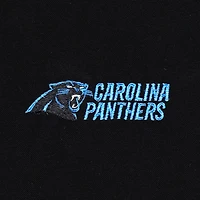 Men's Dunbrooke Black Carolina Panthers All-Star Tech Quarter-Zip Top