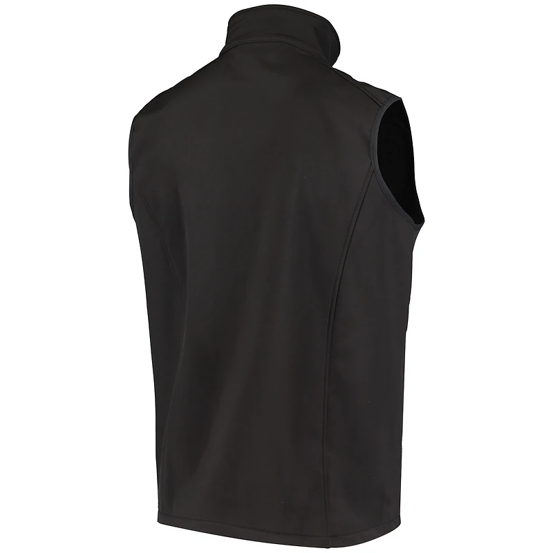 Gilet à glissière entièrement zippé Dunbrooke pour hommes Circle Archer des Carolina Panthers, noir