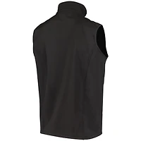 Gilet à glissière entièrement zippé Dunbrooke pour hommes Circle Archer des Carolina Panthers, noir