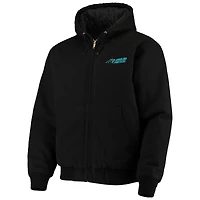 Veste à capuche en toile de coton Dakota Panthers la Caroline Dunbrooke noire pour hommes