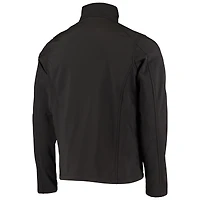 Veste softshell zippée intégrale Dunbrooke Black Carolina Panthers Sonoma pour homme