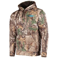 Men's Dunbrooke Realtree Camo Carolina Panthers Circle Champion Tech Fleece Pullover Hoodie