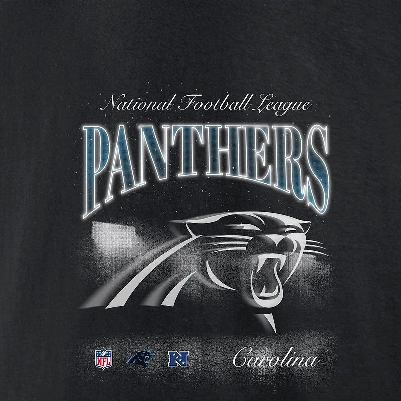 Sweat à capuche polaire Fanatics Black Carolina Panthers pour homme