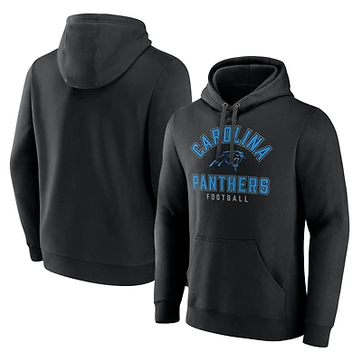 Fanatics Black Carolina Panthers pour hommes entre les pylônes - Sweat à capuche