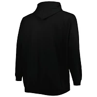 Fanatics Black Carolina Panthers Big & Tall Pop of Color Sweat à capuche pour hommes