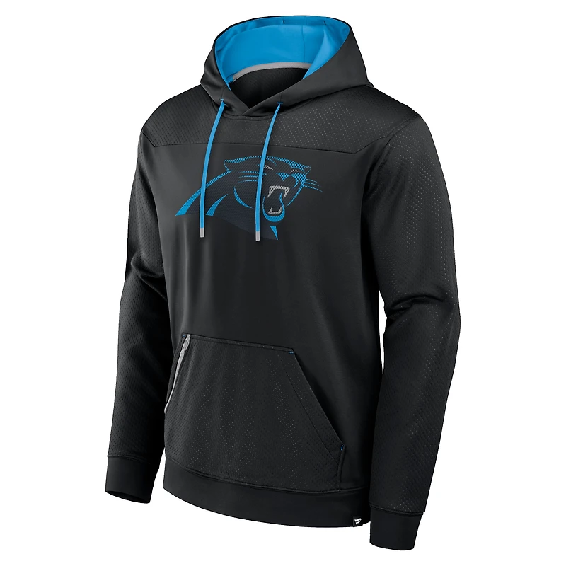 Sweat à capuche noir pour homme Fanatics Carolina Panthers Defender