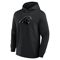 T-shirt à capuche manches longues en mélange tricolore Elements Blaze des Carolina Panthers pour hommes Fanatics Black