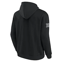 Sweat à capuche noir Elements Pace des Carolina Panthers pour homme