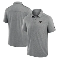 Polo technique noir Fanatics pour homme des Carolina Panthers
