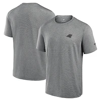 T-shirt technique du Front Office des Panthers de la Caroline noirs Fanatics pour hommes