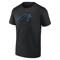 T-shirt noir Fanatics Bryce Young pour homme avec nom et numéro des Carolina Panthers