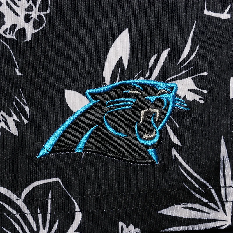 Short de bain G-III Sports by Carl Banks Island Volley pour homme des Panthers la Caroline, noir