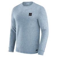 Men's J. Palmer Blue Carolina Panthers Four Down Long Sleeve T-Shirt