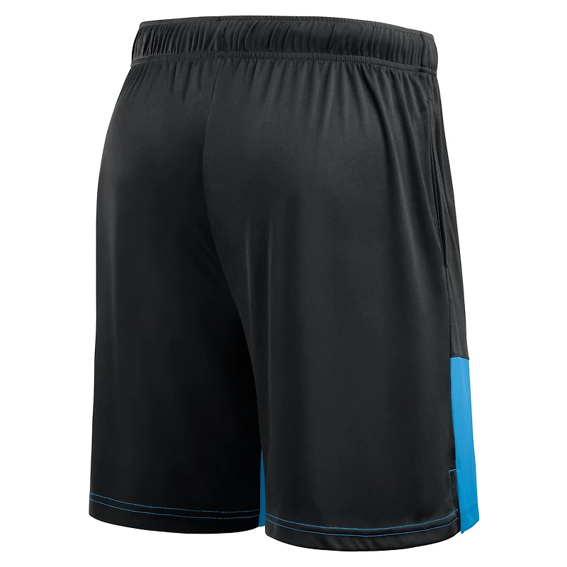 Men's Logo Athletic Black Carolina Panthers Best of the Shorts