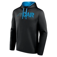 Sweat à capuche noir avec logo Athletic pour homme des Carolina Panthers Head Start