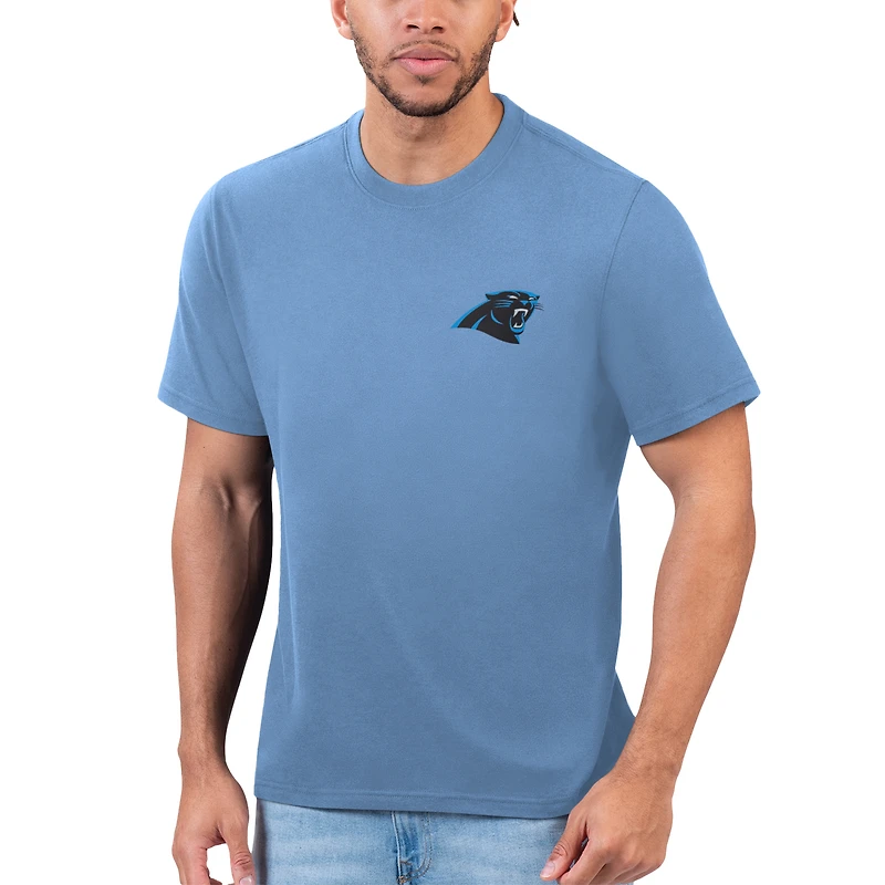 T-shirt des Panthers de la Caroline bleu Margaritaville pour hommes