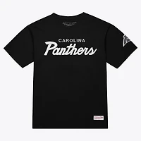 Men's Mitchell & Ness Black Carolina Panthers Head Coach Classic T-Shirt
