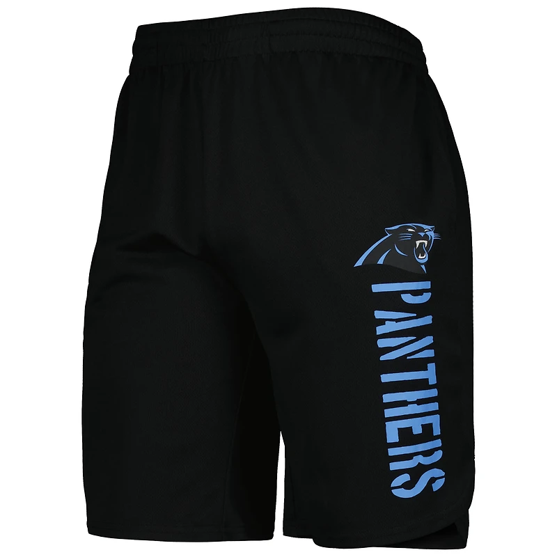 Short d'équipe MSX by Michael Strahan Black Carolina Panthers pour homme