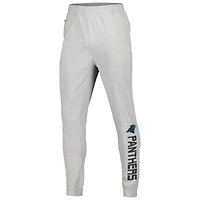 Pantalon de jogging lounge MSX by Michael Strahan pour hommes, gris, Carolina Panthers