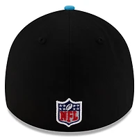 Men's New Era Black/Blue Carolina Panthers 2025 NFL Draft 39THIRTY Flex Hat