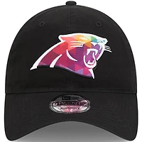 Casquette réglable New Era Black Carolina Panthers 2023 NFL Crucial Catch 9TWENTY pour hommes