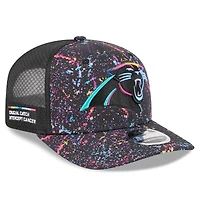 Casquette ajustable 9SEVENTY NFL Crucial Catch 2025 des Panthers de la Caroline de New Era pour homme, noire