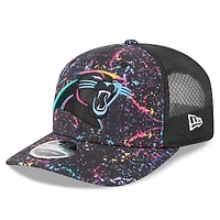 Casquette ajustable 9SEVENTY NFL Crucial Catch 2025 des Panthers de la Caroline de New Era pour homme, noire