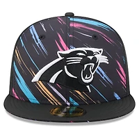 Men's New Era Black Carolina Panthers 2026 NFL Crucial Catch 59FIFTY Fitted Hat