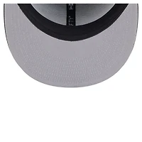Men's New Era  Black Carolina Panthers 9FIFTY Snapback Hat