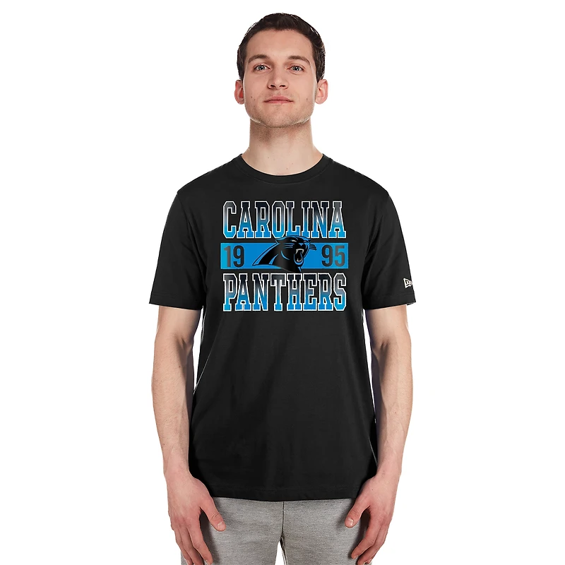 Men's New Era Black Carolina Panthers City Team T-Shirt