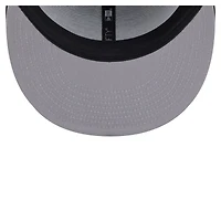 Casquette trucker snapback New Era 9FIFTY Core Team pour homme, noire, Carolina Panthers