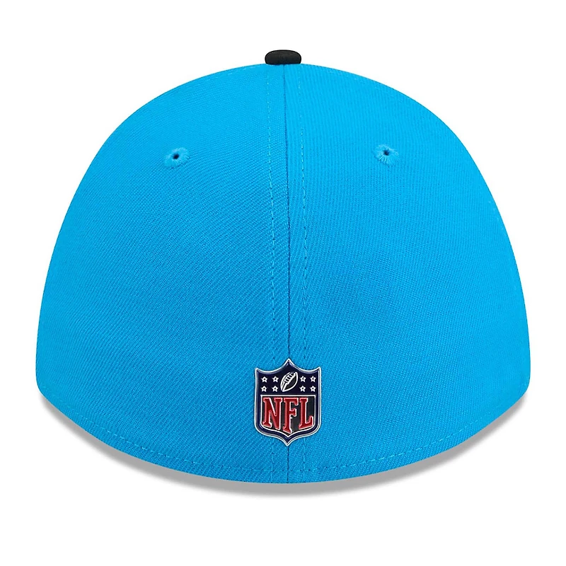 Men's New Era Blue/Black Carolina Panthers 2026 NFL Draft 39THIRTY M-Crown Flex Hat