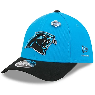 Men's New Era  Blue/Black Carolina Panthers 2026 NFL Draft 39THIRTY M-Crown Flex Hat