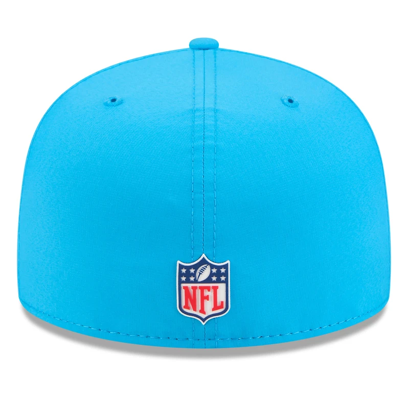 Men's New Era Blue Carolina Panthers 2025 Sideline  59FIFTY Fitted Hat