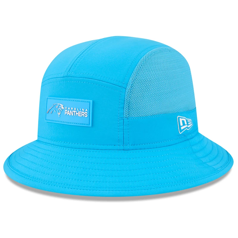 Men's New Era Blue Carolina Panthers 2025 Sideline  Bucket Hat