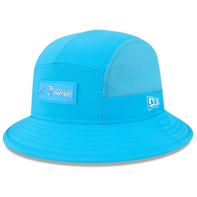 Men's New Era Blue Carolina Panthers 2025 Sideline  Bucket Hat