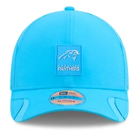 Casquette ajustable M-Crown 9FORTY bleue New Era pour homme, édition 2025 des Carolina Panthers