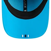 Casquette ajustable M-Crown 9FORTY bleue New Era pour homme, édition 2025 des Carolina Panthers