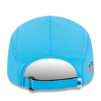 Casquette ajustable Sideline Runner 2025 bleue New Era pour homme des Carolina Panthers