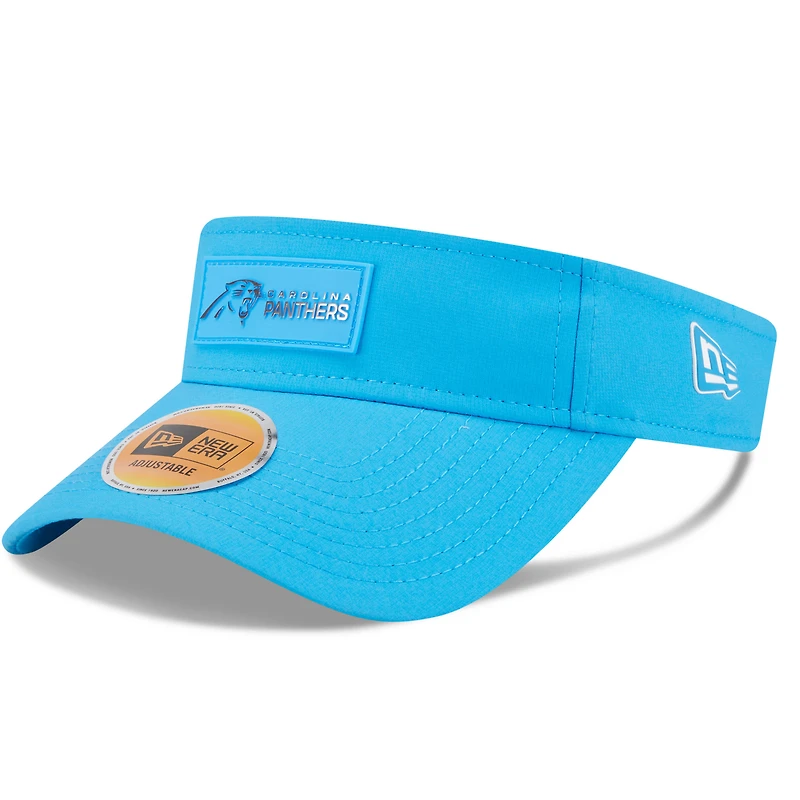 Visière latérale bleue New Era Carolina Panthers 2025 pour homme