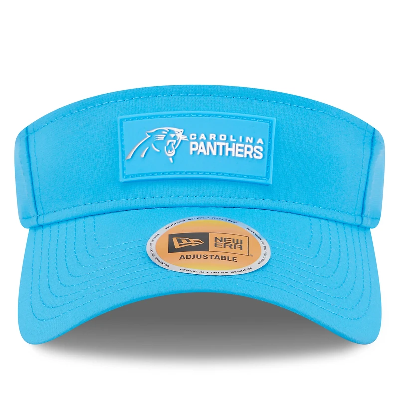 Visière latérale bleue New Era Carolina Panthers 2025 pour homme