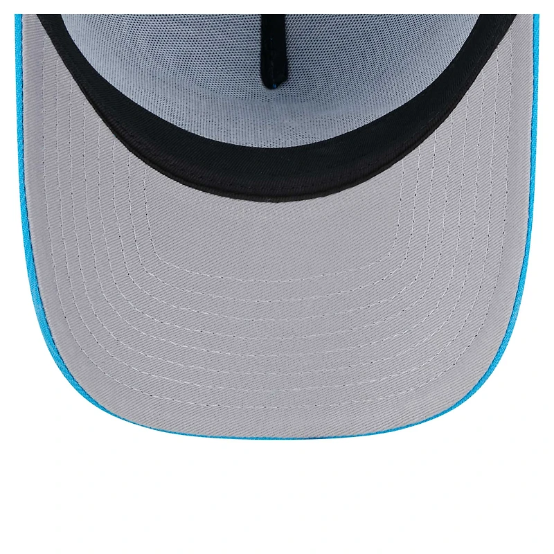 Casquette ajustable A-Frame 9FORTY bleue des Carolina Panthers de New Era pour homme