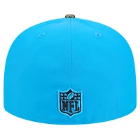 Casquette ajustée bicolore 59FIFTY des Carolina Panthers de New Era pour homme
