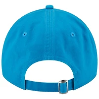 Casquette réglable Distinct 9TWENTY des Carolina Panthers New Era bleue pour hommes